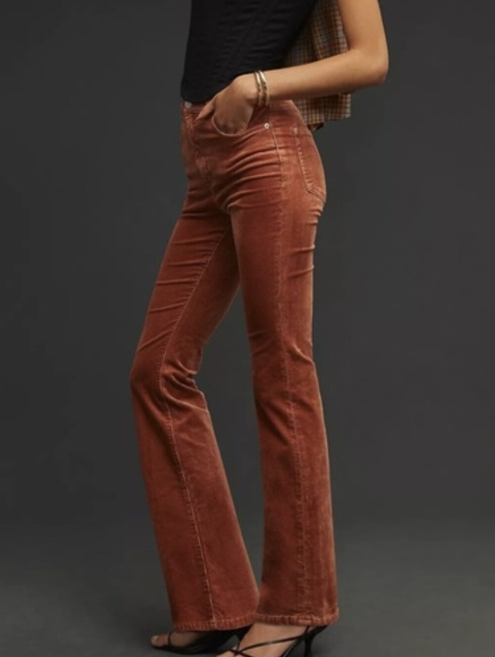 Anthropologie Corduroy Boot-Cut Pants